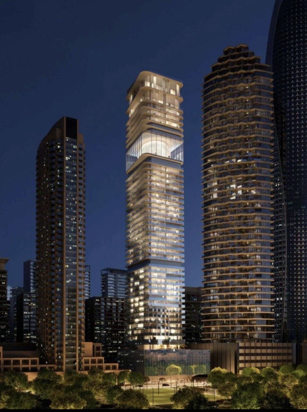 INAURA Downtown by Arada, developer render